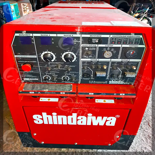 Shindaiwa RedDual DGW500DM — не регулирует ток и шумит на двух постах